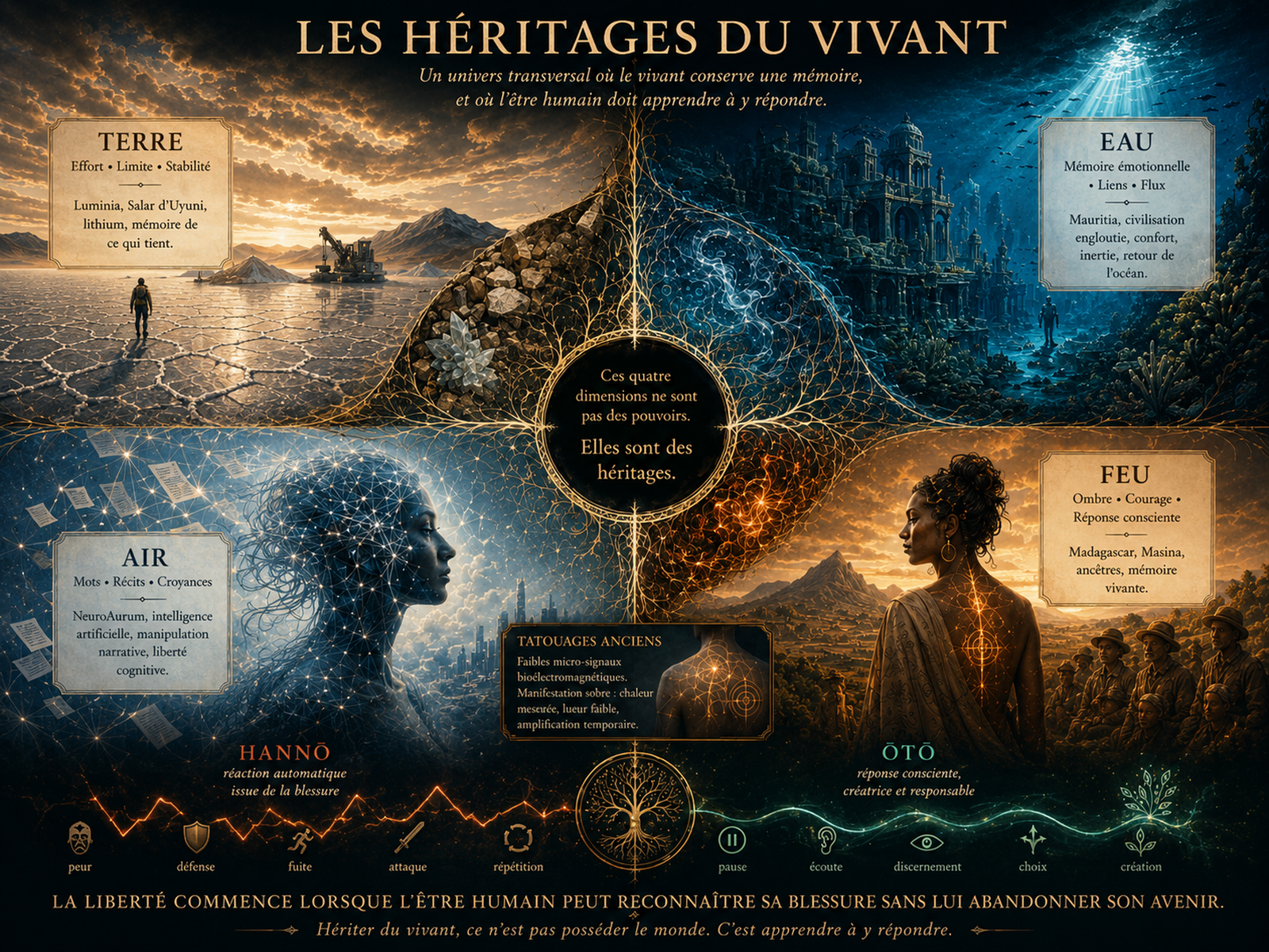 Les Héritages du vivant : Terre, Eau, Air et Feu