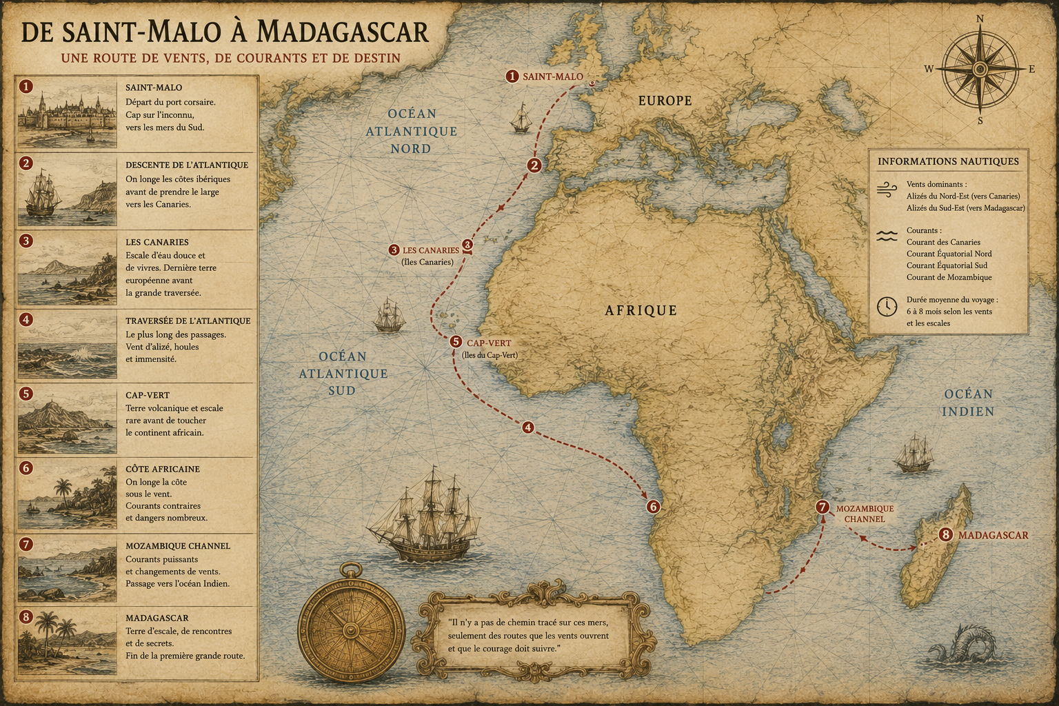 Malo — Tome I — Les Routes secrètes de l'océan Indien