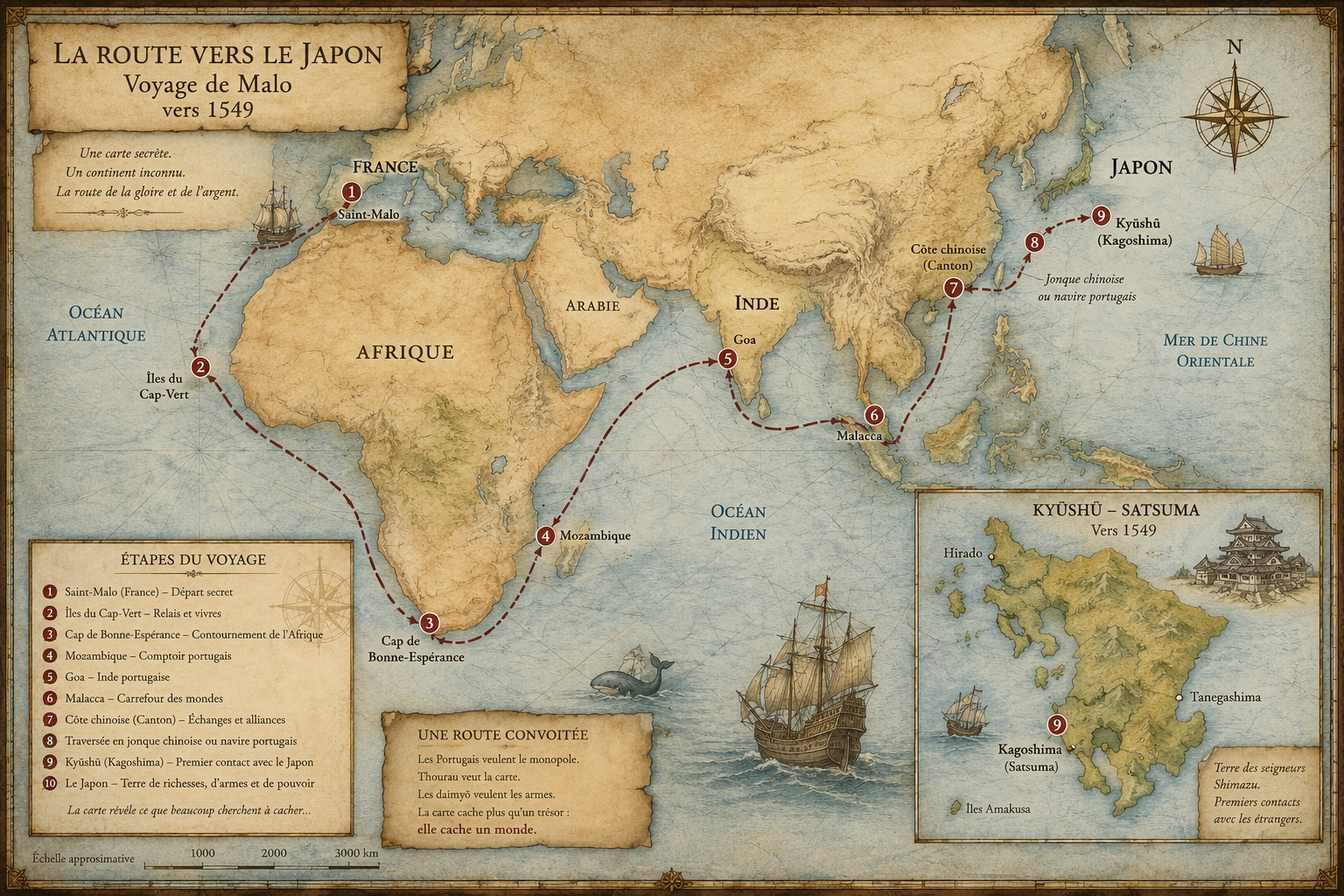 Malo — Tome III — La Route du Soleil Levant