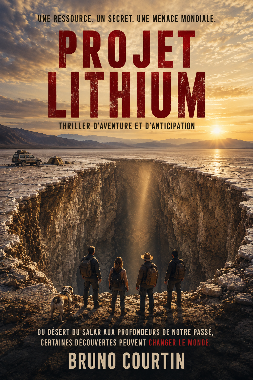 Cover — Projet Lithium — Le dernier message des anciens